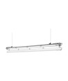 Luminaire LED T8 Limea 150cm, câblage traversant - Pour 1 tube LED 150cm, IP65 étanche