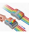 Connecteur rapide sans vis pour 5 fils