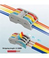 Manchon sans vis pour 3 connexions