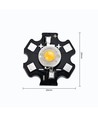 LED 3W High Power 250lm - 3000K, 3V-3.6V