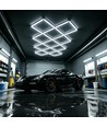 Kit complet LED Hexagone 360W RA92 14 sections - Connexion incluse