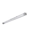Réglette LED Limea T8 120cm, câblage traversant - Pour 2x tubes LED 120cm, IP65 étanche