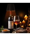 Lampe bouteille LED rechargeable - Noir, tactile dimmable, 3en1, IP20
