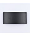 Applique 6W CURVE - IP65, noir, haut/bas, extérieur, source incluse