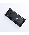 Applique 6W CURVE - IP65, noir, haut/bas, extérieur, source incluse