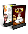 Porte-menu A4 - Cadre lumineux double face