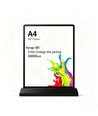 Porte-menu A4 - Cadre lumineux double face