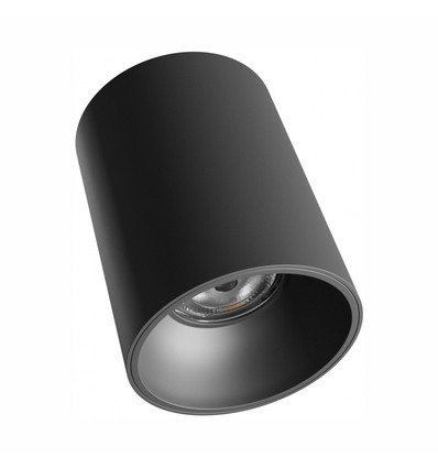 Spot LED plafonnier, Watt réglable - En saillie, 14W-27W, IP44, RA90, UGR19, 5 ans de garantie, noir