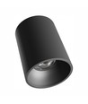 Spot LED plafonnier, Watt réglable - En saillie, 14W-27W, IP44, RA90, UGR19, 5 ans de garantie, noir