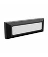 Luminaire d'escalier LED 6W, CCT - 3 couleurs, IP54, noir, applique extérieure