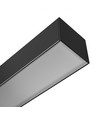 Lampe de bureau 60cm, Watt et CCT réglables - 3 couleurs, 10W/15W/20W, 5 ans de garantie, noir