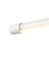 126cm suspension table à manger dimmable - Blanche, 18W LED, câbles inclus
