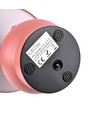 Lampe de table LED rechargeable - Rose, Ø15cm, H 22cm, tactile dimmable, 3en1, IP20