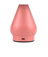 Lampe de table LED rechargeable - Rose, Ø15cm, H 22cm, tactile dimmable, 3en1, IP20