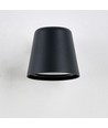 Applique murale Avero GU10 - Noir, IP65, intérieur/extérieur, sans source lumineuse