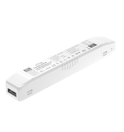 Alimentation dimmable Eaglerise 80W / 24V DC - 3.3A, IP20, DALI+push, sans scintillement