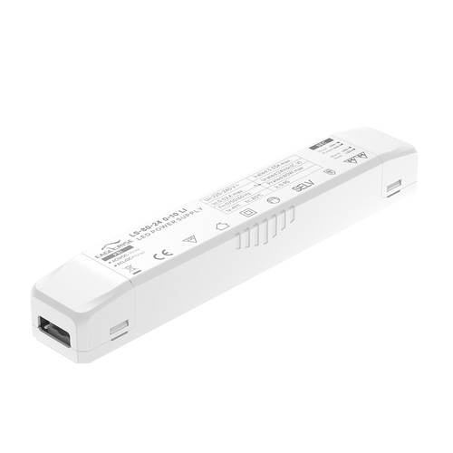 Alimentation dimmable Eaglerise 80W / 24V DC - 3.3A, IP20, 0-10V, sans scintillement