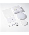 Plafonnier LED rechargeable avec capteur - Capteur micro-ondes, Ø20cm, 6W, CCT, Blanc