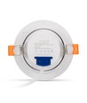 Spot LED encastrable 7W Ø10cm - Perçage : Ø8 cm, Dimensions : Ø10 cm, Driver intégré