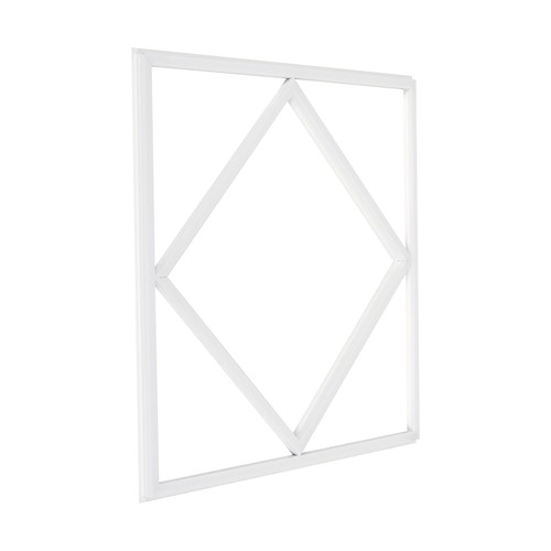 Dalle LED 60x60 V-Tac 64W Diamond-in-Square - 595x595mm, Driver Lifud, sans scintillement, 6500K