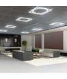 Dalle LED 60x60 Octagon Borderline, 72W - 6500K, Double driver Lifud, sans scintillement