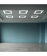 Dalle LED 60x60 Octagon Borderline, 72W - 6500K, Double driver Lifud, sans scintillement
