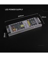 Alimentation LED 200W 24V DC - 8.25A, IP20, Design Slim