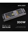 Alimentation LED 200W 24V DC - 8.25A, IP20, Design Slim