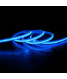5m 9W/m Bleu Slim COB strip - 230V, IP67 étanche, 296 LED, sécable tous les 10cm