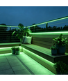 5m 9W/m Slim COB strip Vert - 230V, IP67 étanche, 296 LED, sécable tous les 10cm