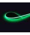 5m 9W/m Slim COB strip Vert - 230V, IP67 étanche, 296 LED, sécable tous les 10cm
