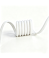 5m 9W/m Jaune Slim COB strip - 230V, IP67 étanche, 296 LED, sécable tous les 10cm