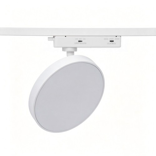 Spot sur rail RA94 - 24/20/18W, CCT + luminosité réglables, monophasé, 1F2W