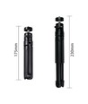 Trépied 11-17cm pour éclairage et photo, tête réglable