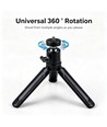 Trépied 11-17cm pour éclairage et photo, tête réglable