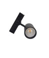 25-30W 3-faset CCT Triac skinnespot - RA98, Justerbar CCT & Watt, Sort