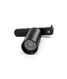 Spot sur rail triphasé 10-14W CCT Triac - RA93, CCT & Watt réglables, noir