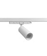 Spot sur rail triphasé 10-14W CCT Triac - RA93, CCT & Watt réglables, blanc