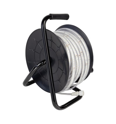 Ruban LED 50m 8W/m - IP65, 120 LED/m, 600lm/m, 8mm, blanc neutre