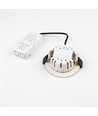 Spot LED encastrable 7W RA96 CCT + DimToWarm - dimmable, Perçage: Ø6,8 cm, Dim: Ø9,3 cm, or