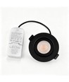 Spot encastrable 7W RA96 CCT + DimToWarm - Dimmable, Perçage: Ø6,8 cm, Dim: Ø8,3 cm, noir