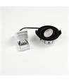 Spot encastrable 7W RA96 CCT + DimToWarm - Dimmable, Perçage: Ø6,8 cm, Dim: Ø8,3 cm, noir