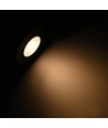 Spot encastrable 7W RA96 CCT + DimToWarm - Dimmable, Perçage: Ø6,8 cm, Dim: Ø8,3 cm, noir