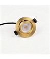 Spot encastrable 7W Ø8,3cm DimToWarm+CCT dimmable RA96 - Trou: Ø6,8 cm, Dim: Ø8,3 cm, Or