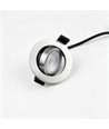 Spot encastrable 7W Ø8,3cm DimToWarm+CCT dimmable RA96 - Trou: Ø6,8 cm, Acier brossé