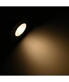 Spot encastrable 7W Ø8,3cm DimToWarm+CCT dimmable RA96 - Trou: Ø6,8 cm, Acier brossé