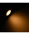 Spot encastrable 7W Ø8,3cm DimToWarm+CCT dimmable RA96 - Trou: Ø6,8 cm, Acier brossé