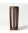 FYRON Bollard lampe de jardin, Coffee - E27, 61 cm, IP54 extérieur, borne