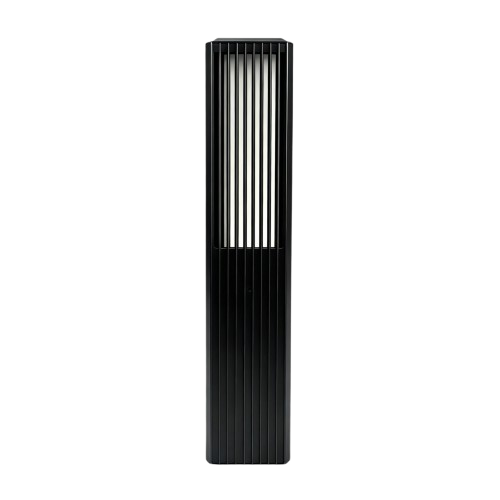 FYRON Bollard lampe de jardin, noir - E27, 61 cm, IP54 extérieur, borne