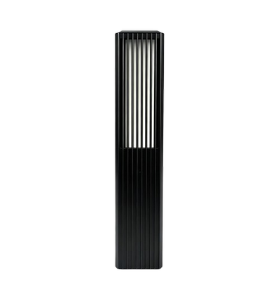 FYRON Bollard lampe de jardin, noir - E27, 61 cm, IP54 extérieur, borne
